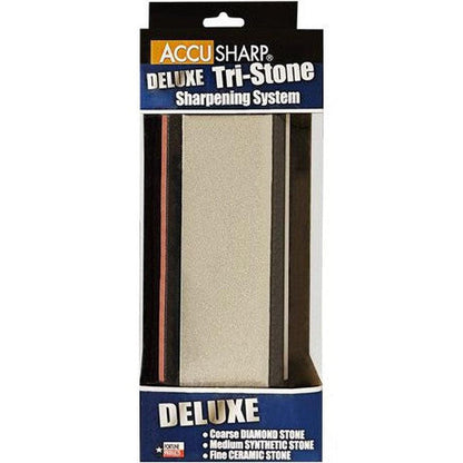 AccuSharp Tri-Stone Sharpening System-Camping - Accessories - Knife & Axe Accessories-AccuSharp-Appalachian Outfitters