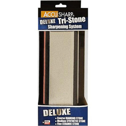 AccuSharp Tri-Stone Sharpening System-Camping - Accessories - Knife & Axe Accessories-Appalachian Outfitters