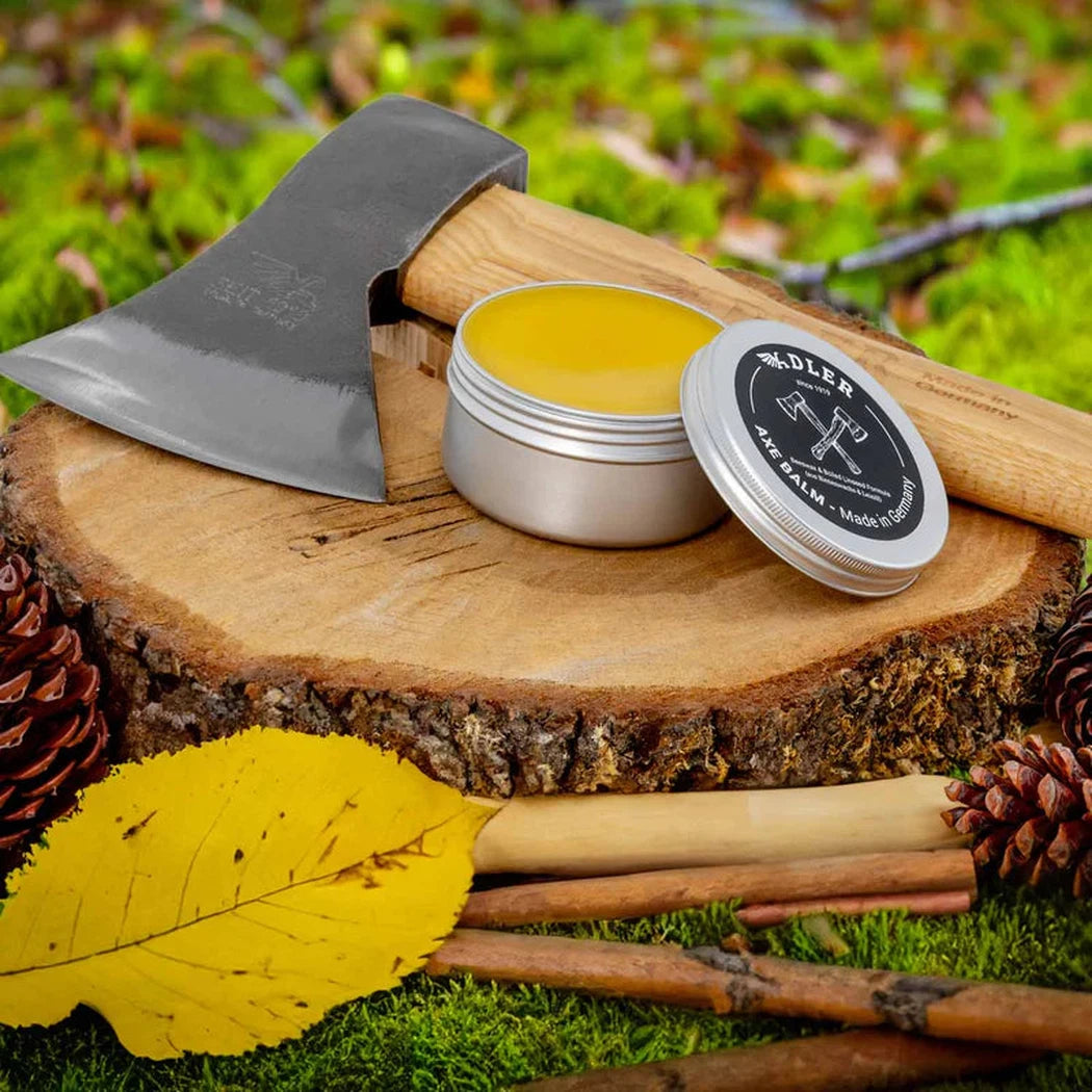 Adler Axe Balm (made from Linseed Oil & Beeswax)-Camping - Accessories - Knife & Axe Accessories-Adler-Appalachian Outfitters