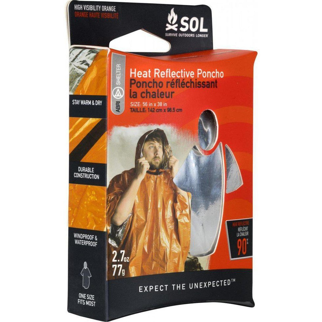 Adventure Medical Kits-Heat Reflective Poncho-Appalachian Outfitters