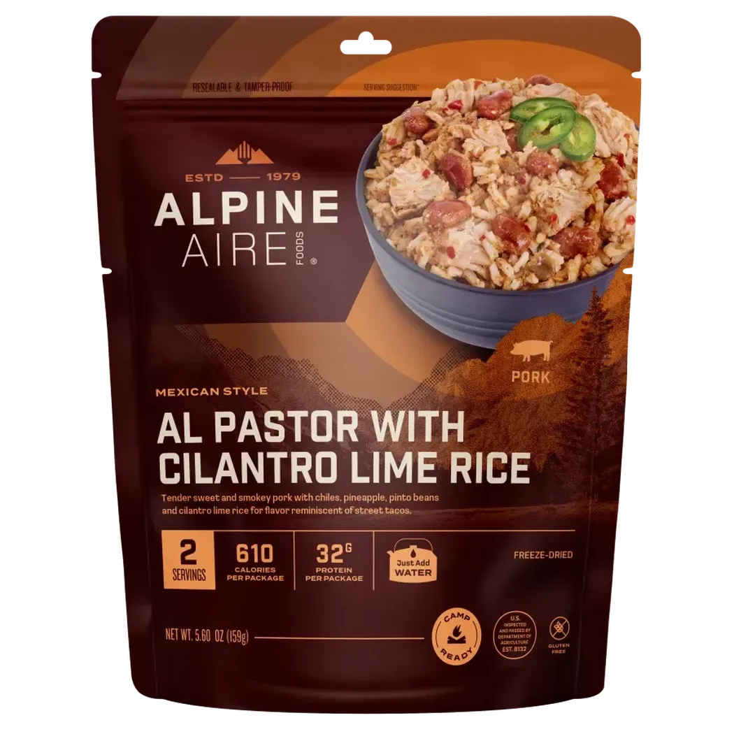 AlpineAire Al Pastor with Cilantro Lime Rice-Food - Backpacking-AlpineAire-Appalachian Outfitters