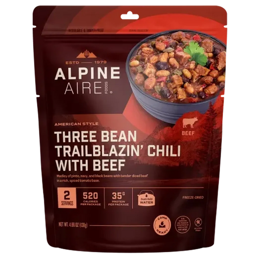 AlpineAire Three Bean Trailblazin' Chili with Beef-Food - Backpacking-AlpineAire-Appalachian Outfitters
