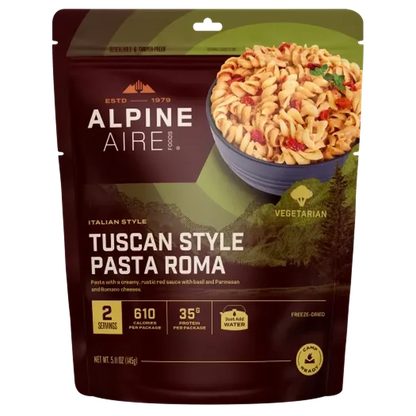 AlpineAire Tuscan Style Pasta Roma-Food - Backpacking-AlpineAire-Appalachian Outfitters