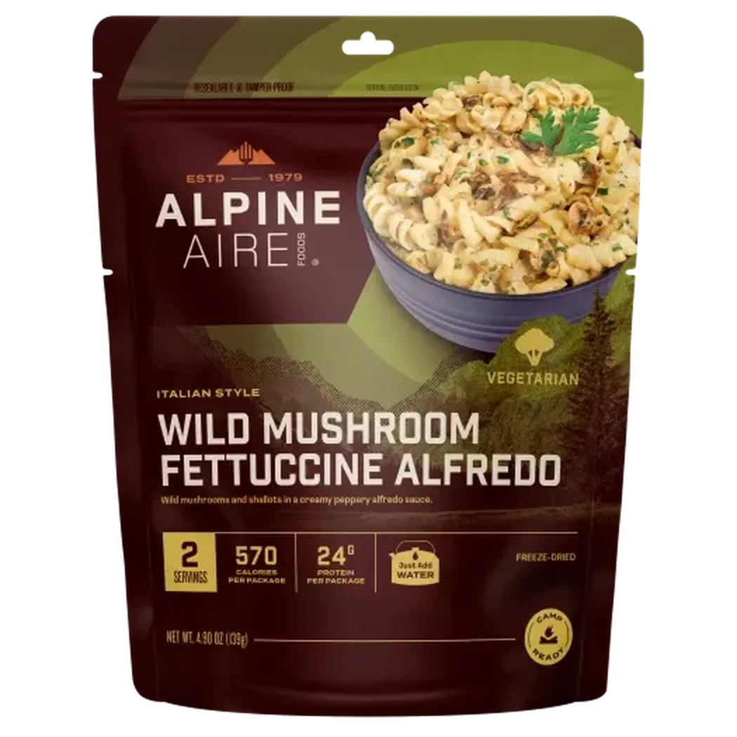 AlpineAire Wild Mushroom Fettuccine Alfredo-Food - Backpacking-AlpineAire-Appalachian Outfitters