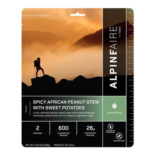 AlpineAire Spicy African Peanut Stew with Sweet Potatoes-Food - Backpacking-Appalachian Outfitters