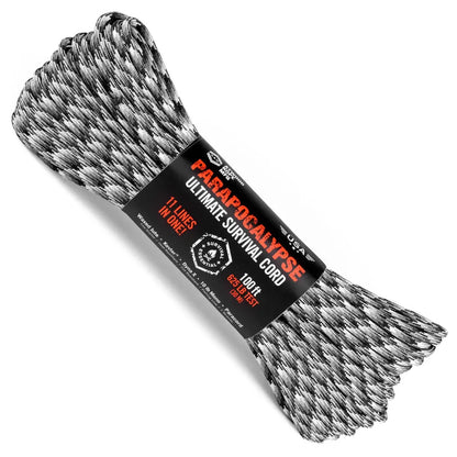 Atwood Rope Parapocalypse Ultimate Survival Cord - 625 LB - 4MM-Camping - Accessories - Rope and Cordage-Atwood Rope-Siberian Camo-100ft-Appalachian Outfitters