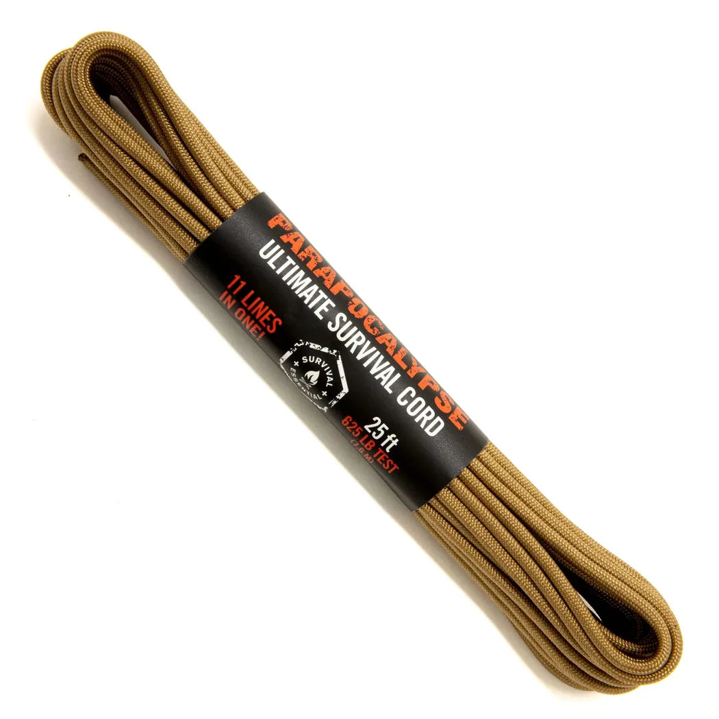 Atwood Rope Parapocalypse Ultimate Survival Cord - 625 LB - 4MM X 100 FT-Camping - Accessories - Rope and Cordage-Atwood Rope-Appalachian Outfitters