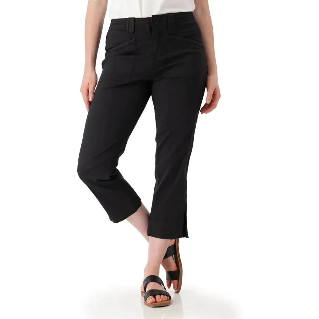 Aventura Women's Arden Crop Pant-Women's - Clothing - Bottoms-Aventura-Black-2-Appalachian Outfitters