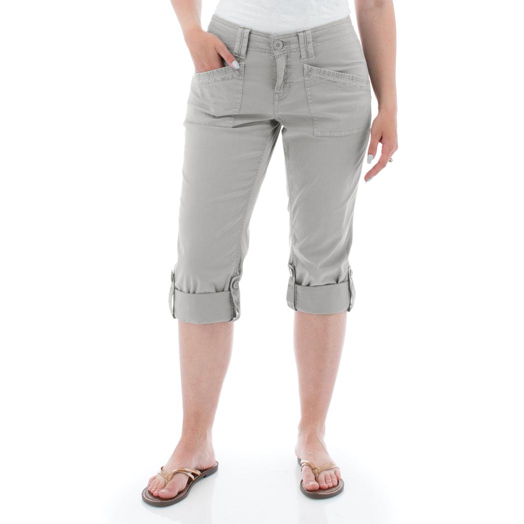 Aventura Women's Arden V2 Capri-Women's - Clothing - Bottoms-Aventura-Quarry-4-Appalachian Outfitters