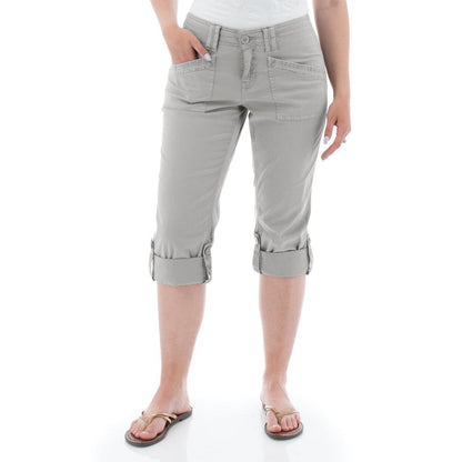 Aventura Women's Arden V2 Capri-Women's - Clothing - Bottoms-Aventura-Quarry-4-Appalachian Outfitters