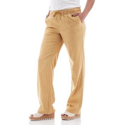 Aventura Women's Breeze Pant-Women's - Clothing - Bottoms-Aventura-Amber Gold-S-Appalachian Outfitters