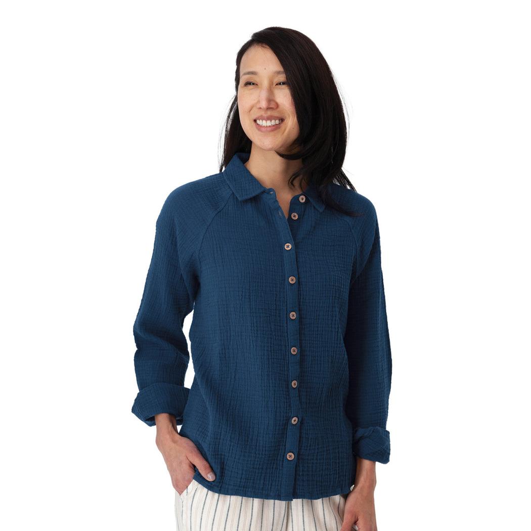 Aventura Women's Kelford Full Button-Women's - Clothing - Tops-Aventura-Appalachian Outfitters