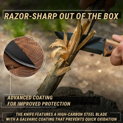Beavercraft BSH3 Bushcraft Knife-Camping - Accessories - Knives-Beavercraft-Appalachian Outfitters