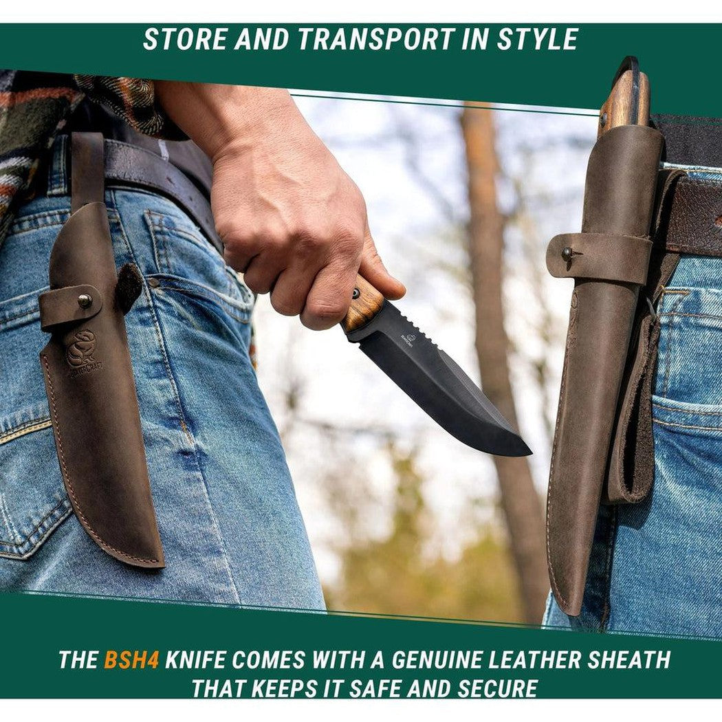 BSH4 Bushcraft Knife-Camping - Accessories - Knives-Beavercraft-Appalachian Outfitters
