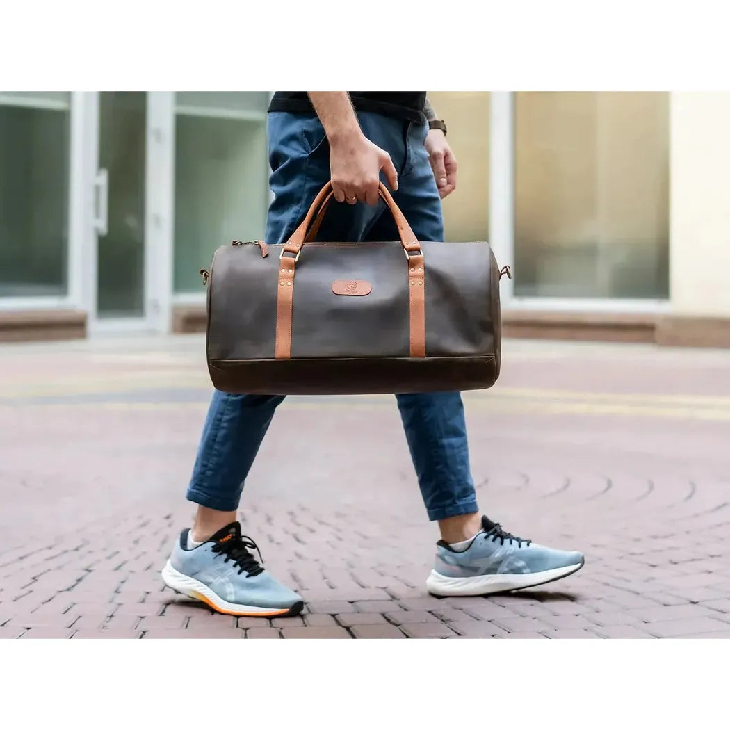 Beavercraft Journey - Leather Travel Luggage Duffel Bag-Accessories - Bags-Beavercraft-Appalachian Outfitters