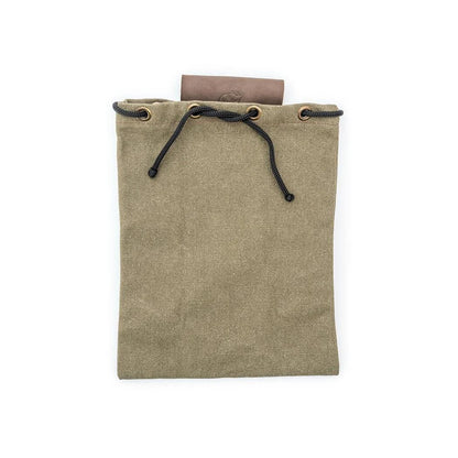 Beavercraft Leather & Canvas Bushcraft Foraging Belt Bag Pouch for Camping-Camping - Accessories-Beavercraft-Appalachian Outfitters