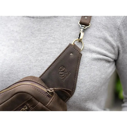 Beavercraft Quest - Leather Waist Bag Fanny Pack Bum Bag for Men and Women-Accessories - Bags-Beavercraft-Appalachian Outfitters