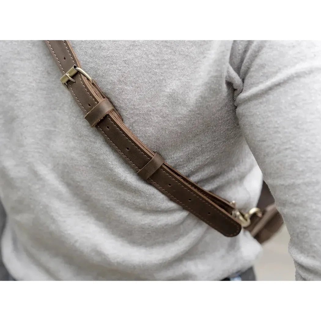 Beavercraft Quest - Leather Waist Bag Fanny Pack Bum Bag for Men and Women-Accessories - Bags-Beavercraft-Appalachian Outfitters
