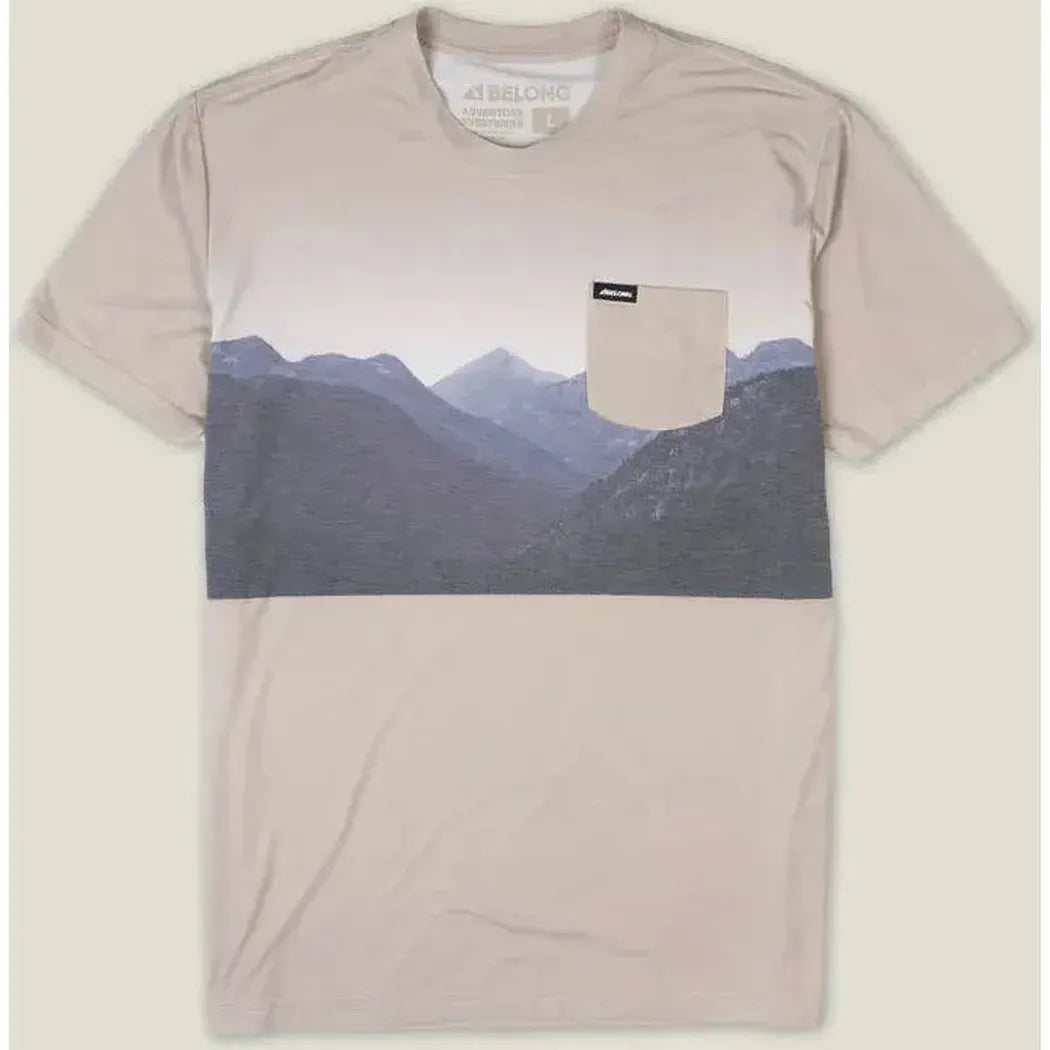 Belong Designs Men's Graphic Traverse Tek Tee-Men's - Clothing - Tops-Belong Designs-Grandview-M-Appalachian Outfitters