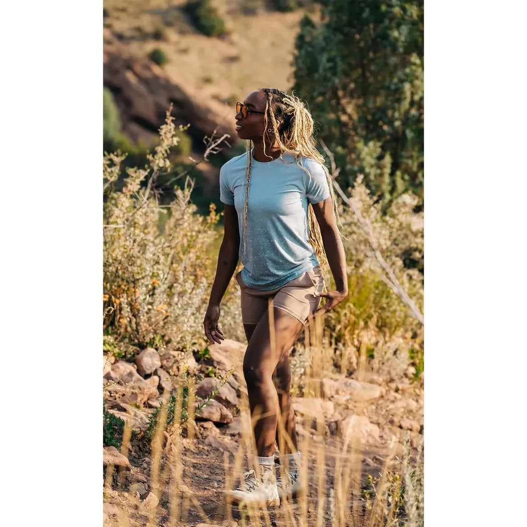 Belong Designs Women's Graphic Traverse Tek Tee-Women's - Clothing - Tops-Belong Designs-Appalachian Outfitters