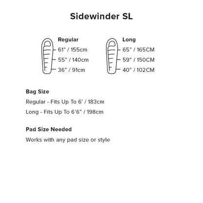 Big Agnes-Sidewinder SL 35-Appalachian Outfitters