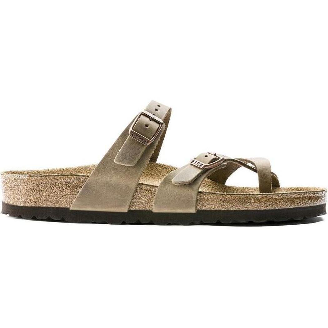 Birkenstock Mayari Oiled Leather Tobacco Brown-Women's - Footwear - Sandals-Birkenstock-Appalachian Outfitters