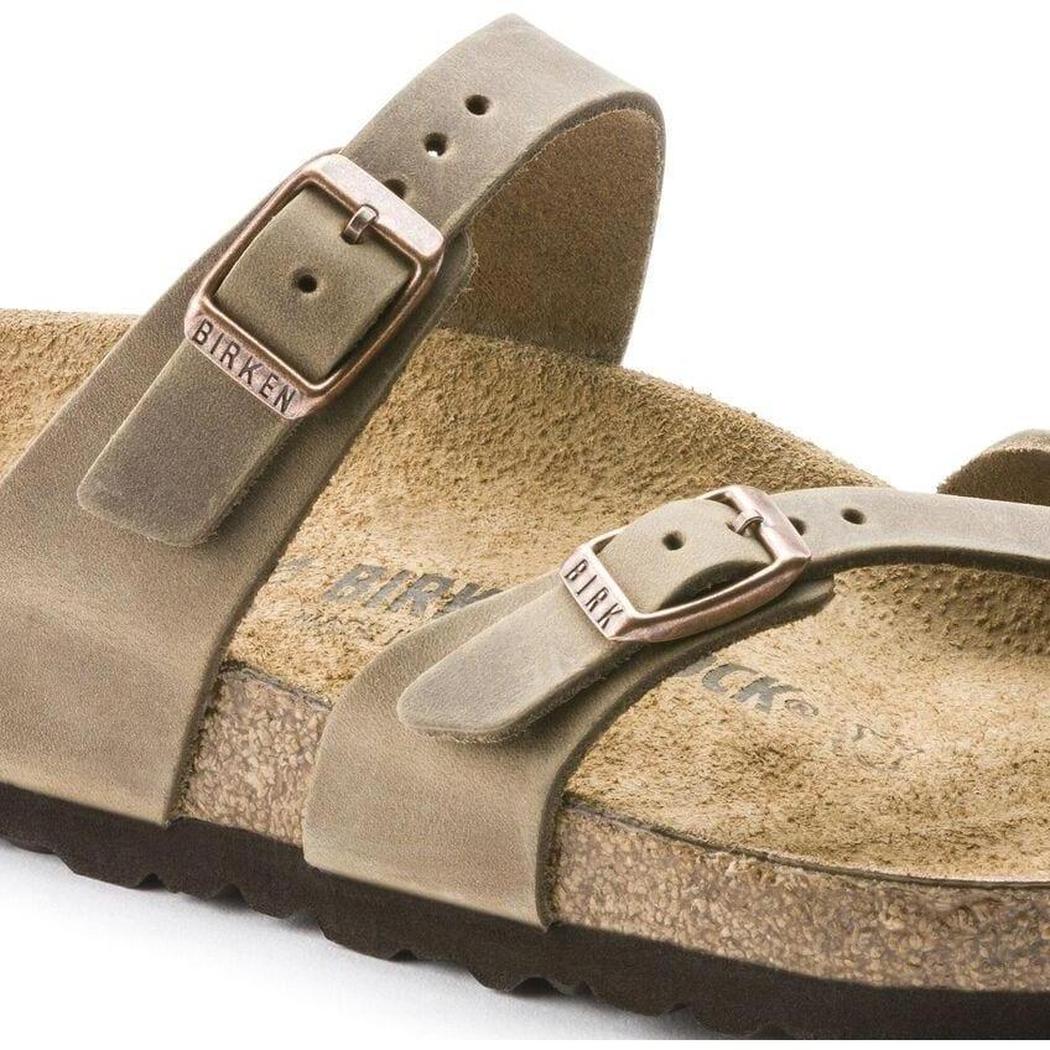 Birkenstock Mayari Oiled Leather Tobacco Brown-Women's - Footwear - Sandals-Birkenstock-Appalachian Outfitters