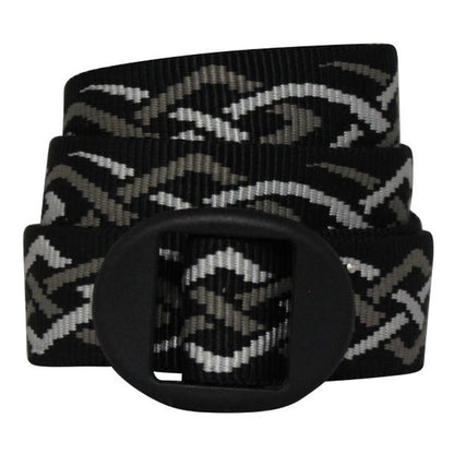 Bison 25mm Ellipse Pattern Belt-Accessories - Belts - Unisex-Bison-Black Thorn-M-Appalachian Outfitters