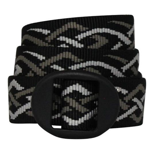 Bison 25mm Ellipse Pattern Belt-Accessories - Belts - Unisex-Bison-Black Thorn-M-Appalachian Outfitters