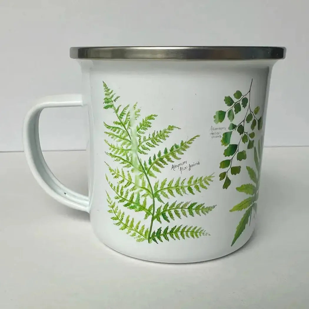 Brush & Bark Camping Mug-Camping - Hydration - Cups and Mugs-Brush & Bark-Ferns-Appalachian Outfitters