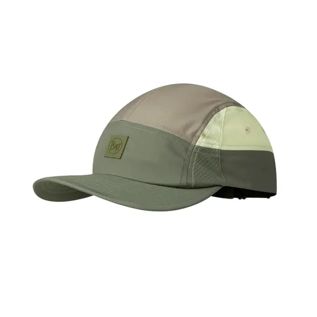 Buff 5 Panel Go Cap - Domus-Accessories - Hats - Unisex-Buff-Khaki-S/M-Appalachian Outfitters