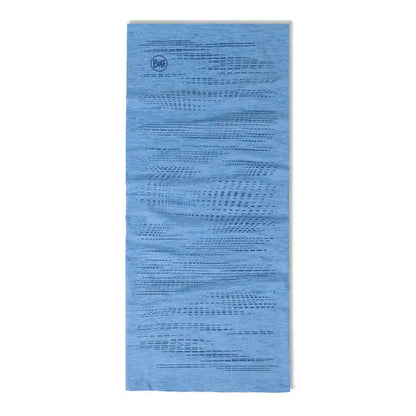 A light grey Buff Dryflx Solid bandana laid flat against a white background.