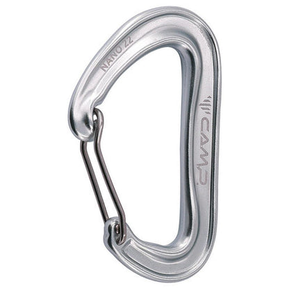 CAMP Nano 22-Climbing - Hardware - Carabiners-CAMP-Titanium-Appalachian Outfitters