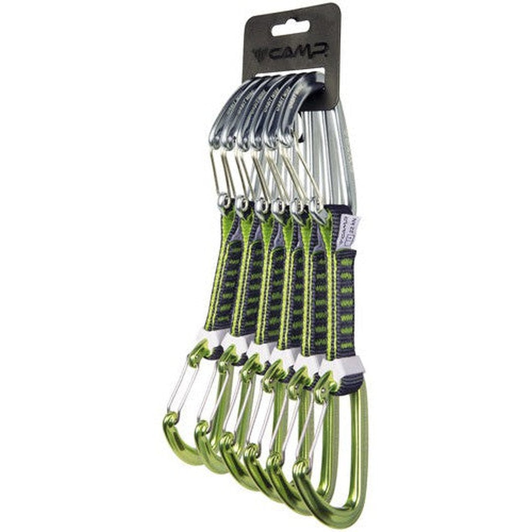 CAMP Orbit Wire Express KS 12 cm - 6 Pack-Climbing - Hardware - Quickdraws-CAMP-Appalachian Outfitters