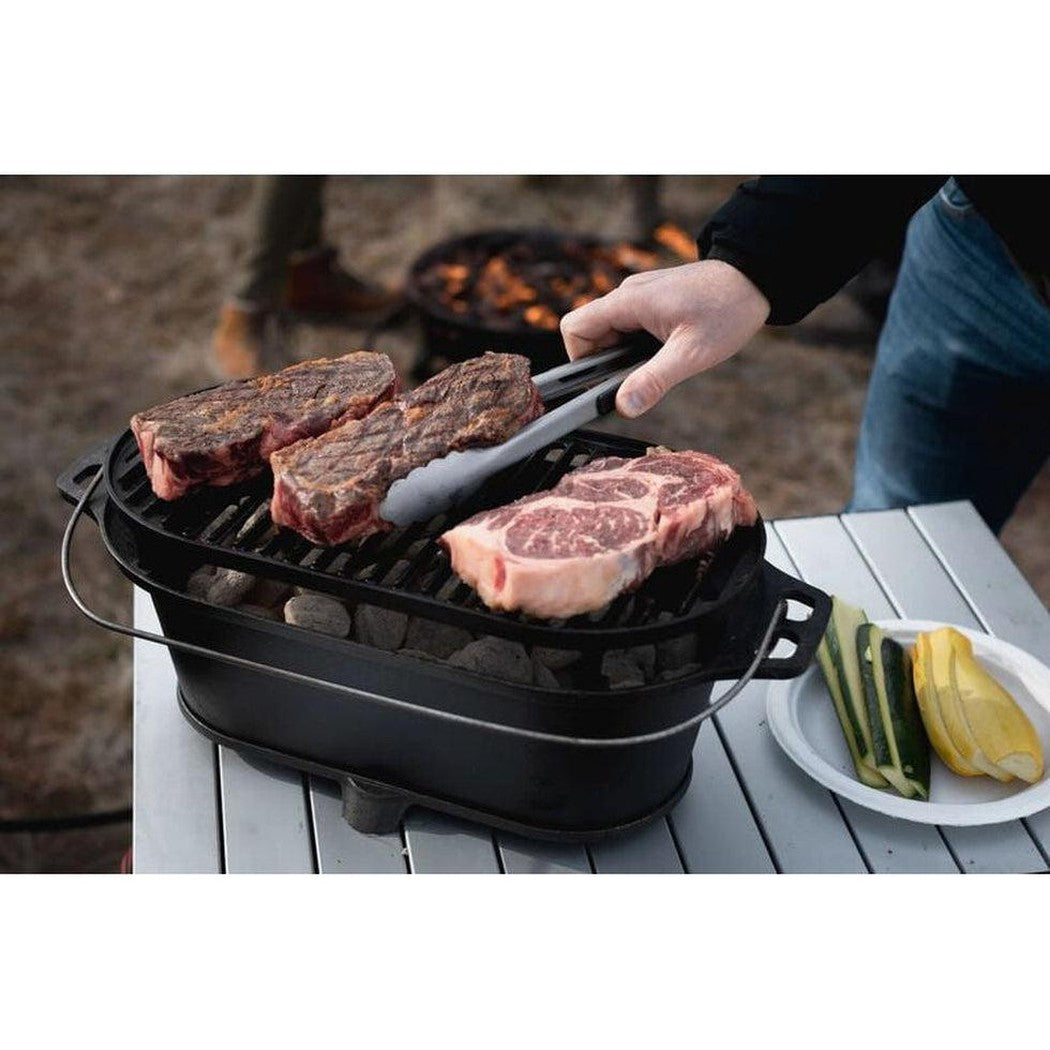 Camp Chef Cast Iron Charcoal Grill-Camping - Cooking - Stoves-Appalachian Outfitters