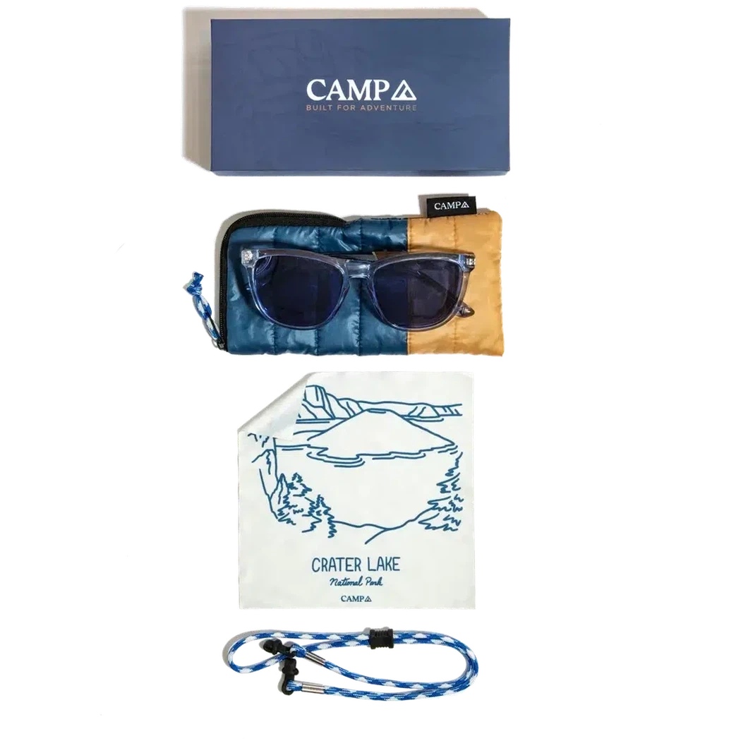 Camp Eyewear Arrowcrest - Crater Lake Edition-Accessories - Sunglasses-Camp Eyewear-Appalachian Outfitters