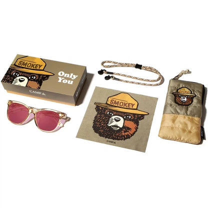 Camp Eyewear Cove - Smokey Bear-Accessories - Sunglasses-Camp Eyewear-Desert-Rose Polarized-Appalachian Outfitters
