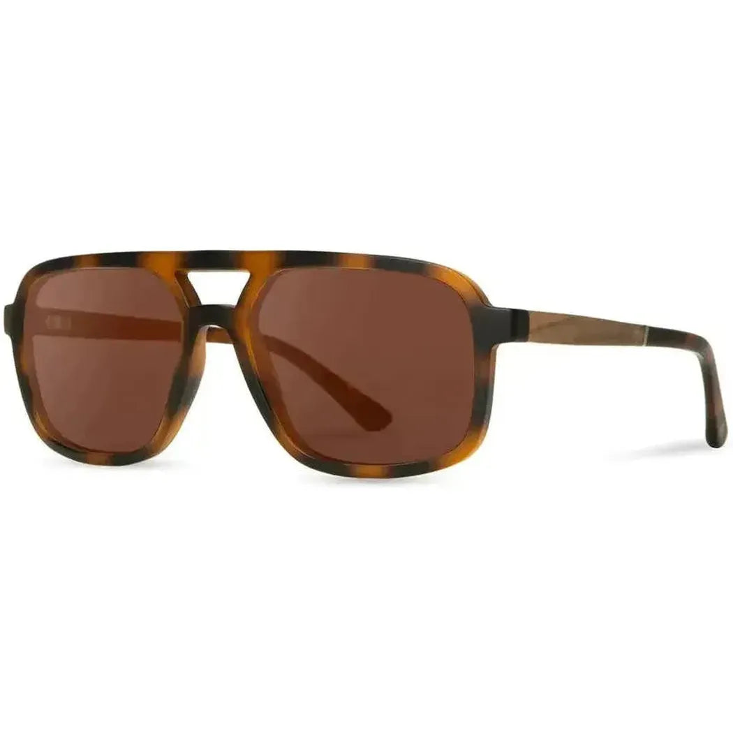 Camp Eyewear Glacier - Smokey Bear-Accessories - Eyewear - Sunglasses-Camp Eyewear-Matte Tortoise // Walnut-Brown Polarized-Appalachian Outfitters