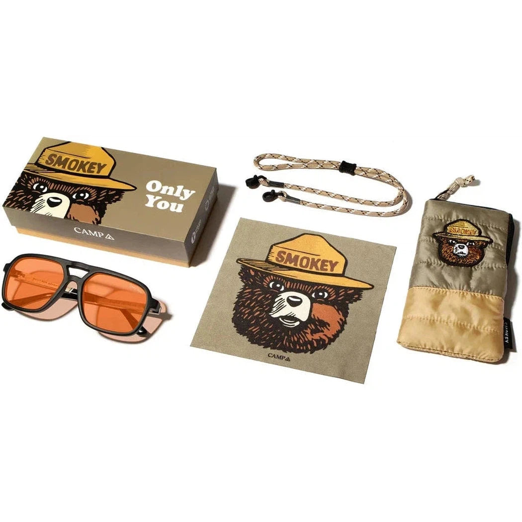 Camp Eyewear Glacier - Smokey Bear-Accessories - Sunglasses-Camp Eyewear-Appalachian Outfitters