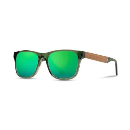 Camp Eyewear Trail-Accessories - Eyewear - Sunglasses-Camp Eyewear-Fern // Walnut-HD Plus Polarized Green Flash-Appalachian Outfitters