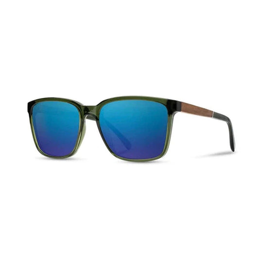 Camp Eyewear Crag-Accessories - Eyewear - Sunglasses-Fern // Walnut-HD Plus Polarized Blue Flash-Appalachian Outfitters