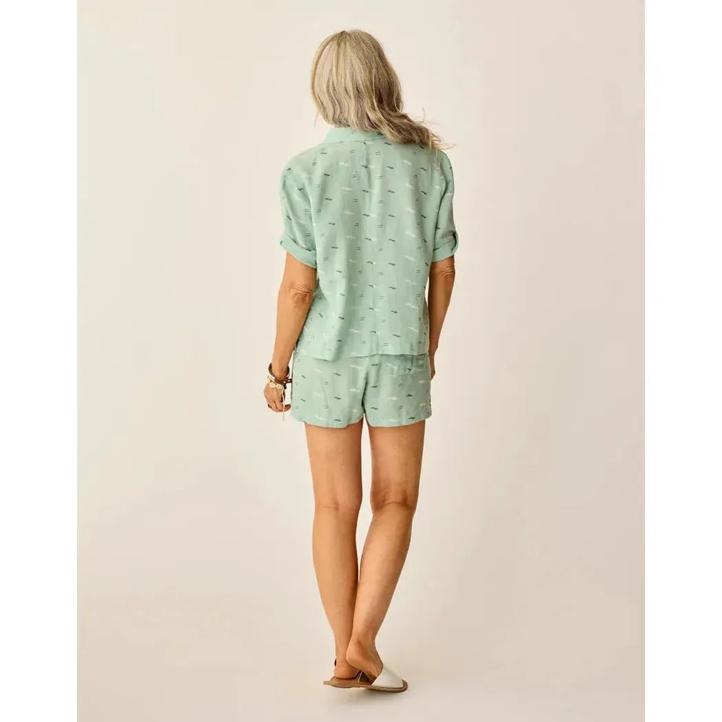 Carve Designs Women's Luca Linen Shirt-Women's - Clothing - Tops-Appalachian Outfitters