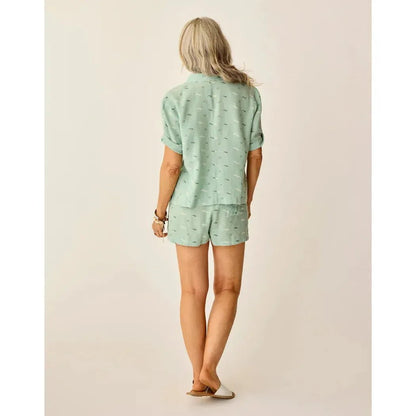 Carve Designs Women's Luca Linen Shirt-Women's - Clothing - Tops-Appalachian Outfitters