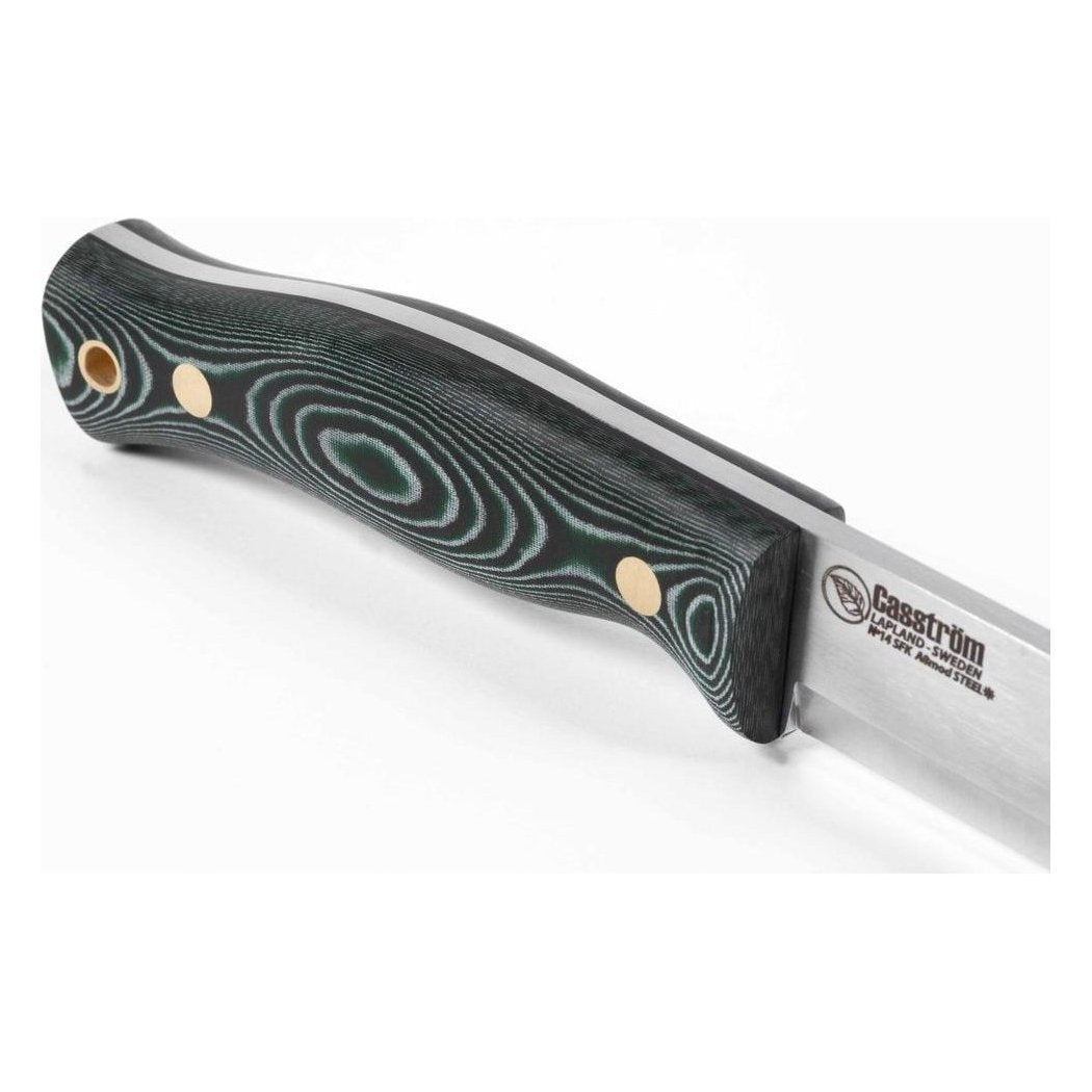 Casstrom No 14 Swedish Forest Knife Green Micarta-Camping - Accessories - Knives-Appalachian Outfitters