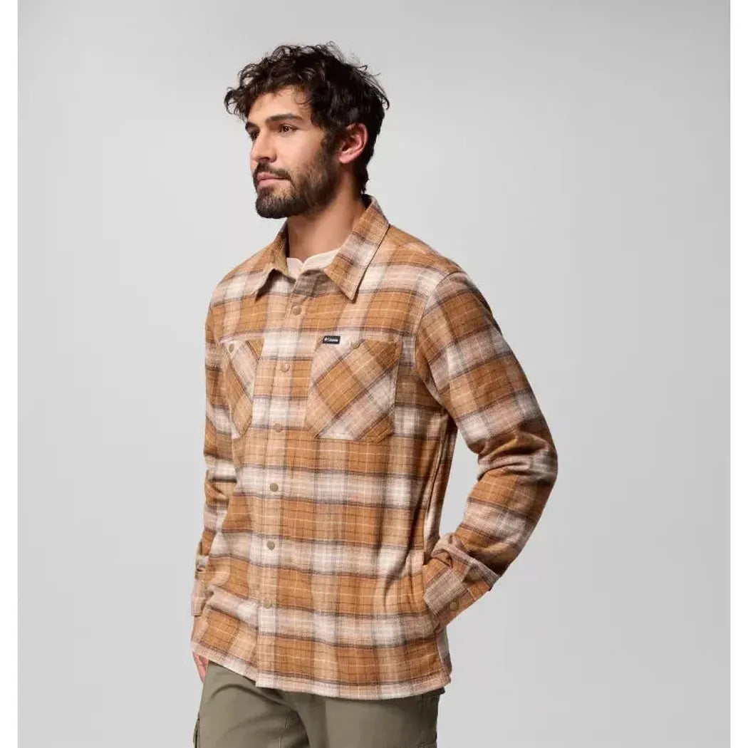 Columbia Sportswear Men's Cornell Woods Fleece Lined Shirt Jacket-Men's - Clothing - Tops-Columbia Sportswear-Appalachian Outfitters