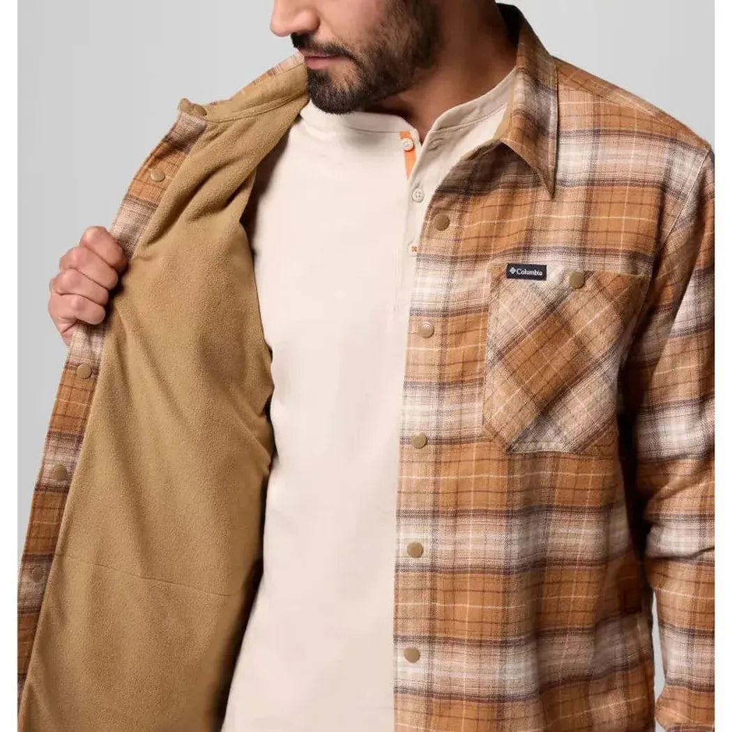 Columbia Sportswear Men's Cornell Woods Fleece Lined Shirt Jacket-Men's - Clothing - Tops-Columbia Sportswear-Appalachian Outfitters