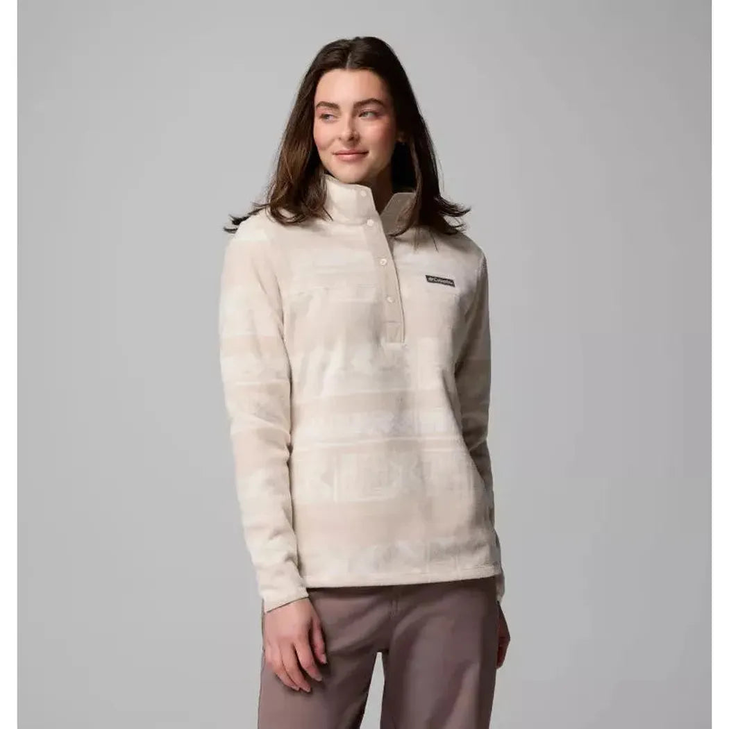 Columbia Sportswear Women's Benton Springs Printed 1/2 Snap Fleece Pullover-Men's - Clothing - Tops-Columbia Sportswear-Appalachian Outfitters