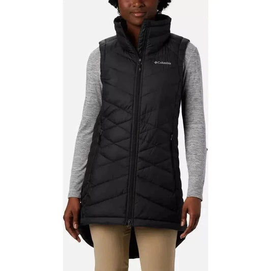Columbia Sportswear Women's Heavenly Long Vest-Women's - Clothing - Jackets & Vests-Columbia Sportswear-Black-S-Appalachian Outfitters
