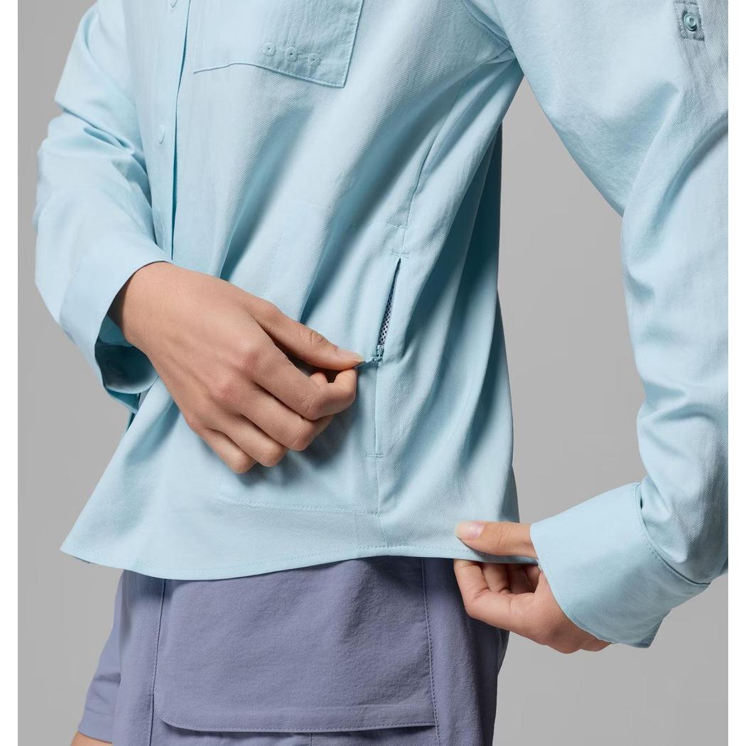 Columbia Sportswear Women's PFG Castback Woven Long Sleeve-Women's - Clothing - Tops-Columbia Sportswear-Appalachian Outfitters