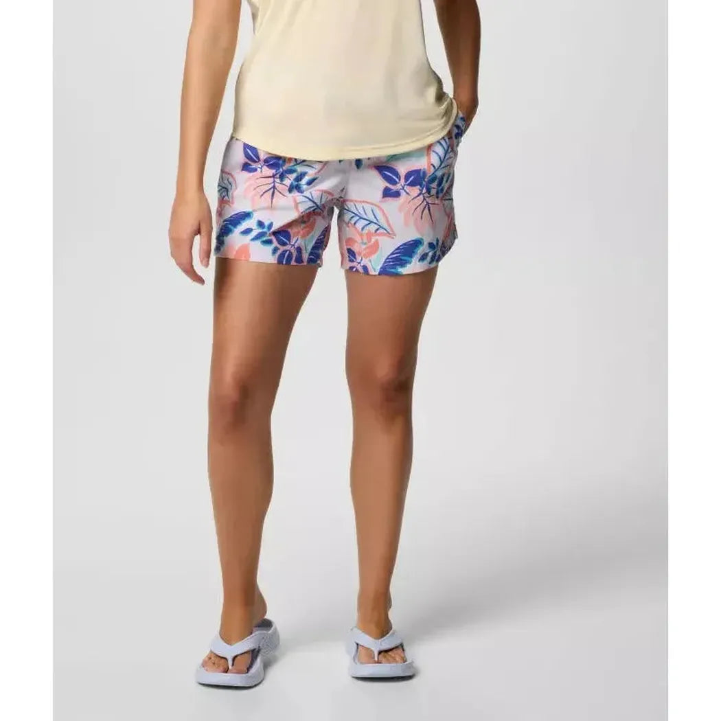 Columbia Sportswear Women's Sandy River Printed Short III-Women's - Clothing - Bottoms-Columbia Sportswear-Snowdrift Pasteled-S-Appalachian Outfitters